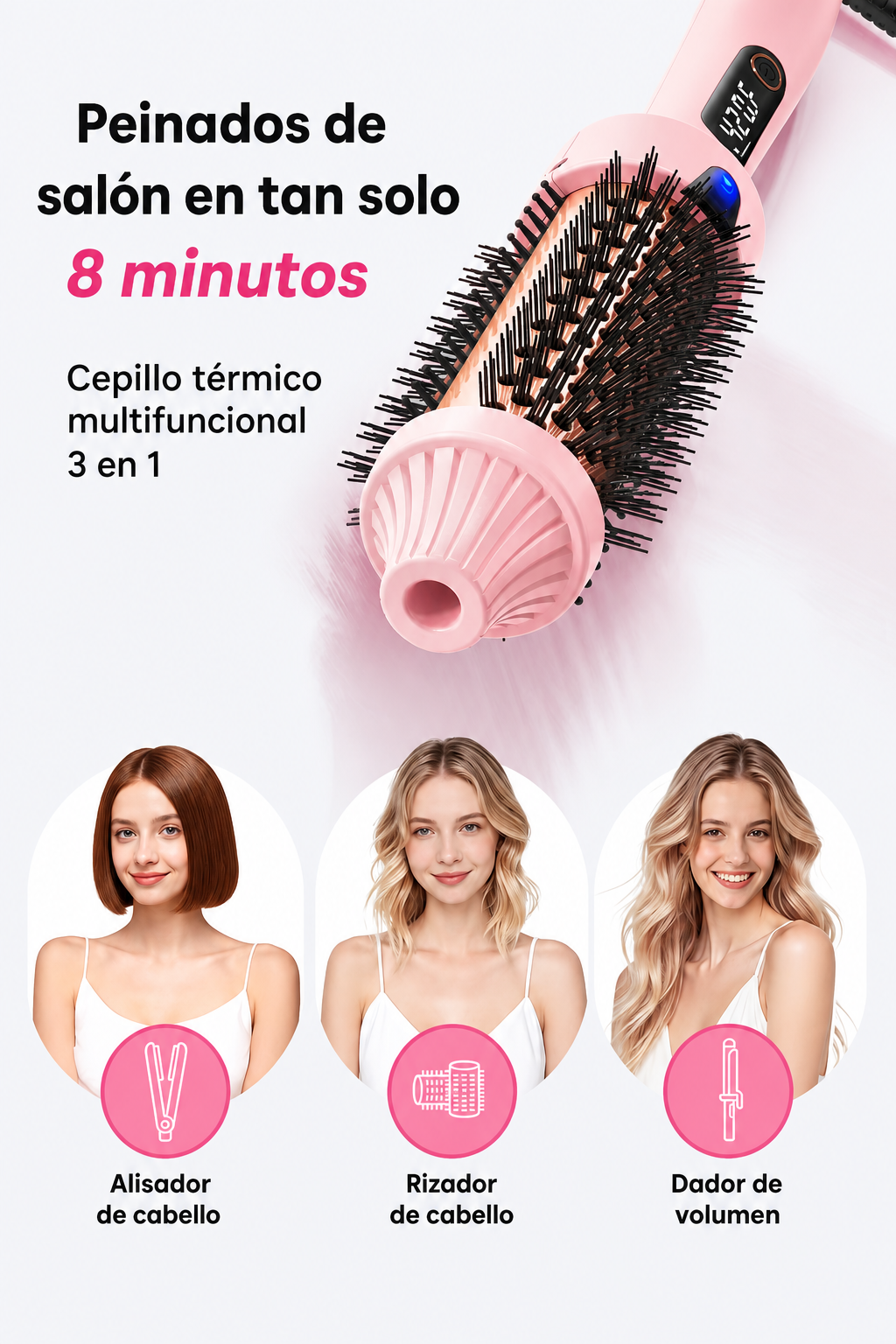Cepillo 3 en 1